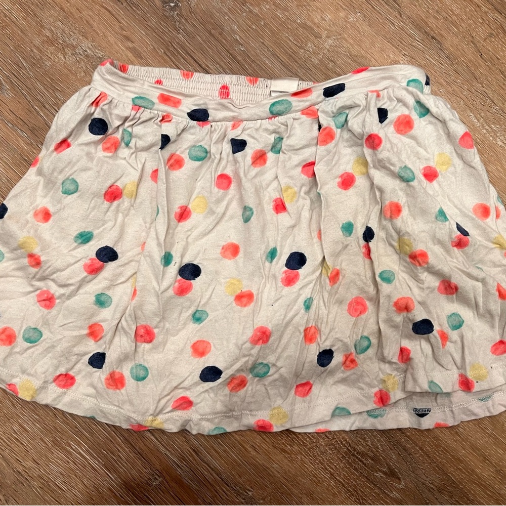 Polka Dot Skort - Multicolor